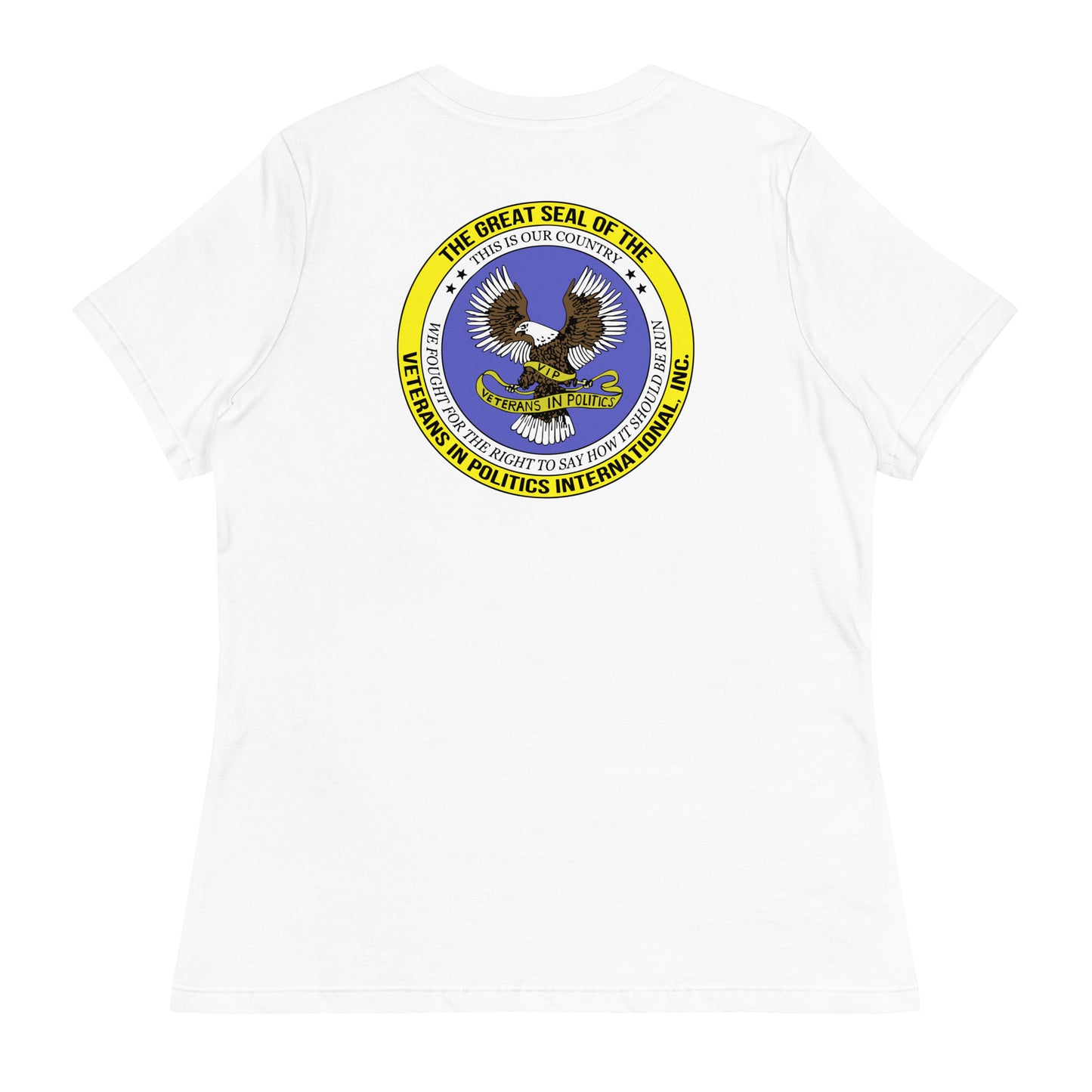 VIPI Women's Relaxed T-Shirt (Black)