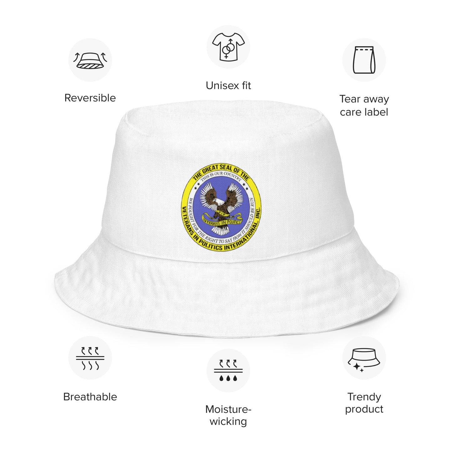 Reversible bucket hat